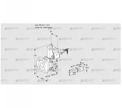 VAS240/-F/NK (88031832) Газовый клапан Kromschroder