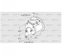 TJ28.0300-A1AHATND2E8XSY1 (85401309) Газовая горелка Kromschroder