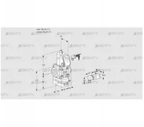 VAD125R/NW-100A (88033870) Газовый клапан с регулятором давления Kromschroder