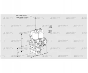 VCD2E40R/40R05D-25NWL3/MMMM/PPPP (88107036) Регулятор давления Kromschroder