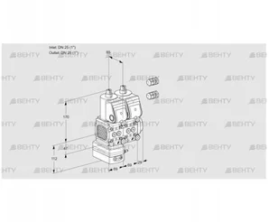 VCD2E25R/25R05FD-25NWR3/PPPP/PPPP (88104838) Регулятор давления Kromschroder