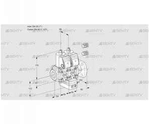 VCD2E25R/40F05ND-50WR3/PPPP/PPPP (88101602) Регулятор давления Kromschroder