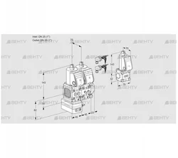 VCD1E25R/25R05FD-25NWR6/PPMM/PPZS (88104095) Регулятор давления Kromschroder