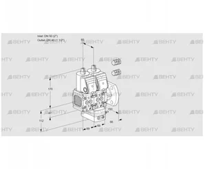 VCD2E50R/40F05FND-50WR3/PPPP/PPPP (88101643) Регулятор давления Kromschroder