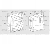 BCU460W2P1C0D0000K1E0-/LM400WF0O0E1- (88680290) Блок управления горением Kromschroder