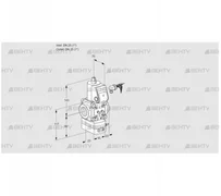 VAD125R/NW-100A (88004206) Газовый клапан с регулятором давления Kromschroder