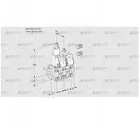 VCS1E20R/20R05LNWR3/PPPP/PPPP (88103580) Сдвоенный газовый клапан Kromschroder